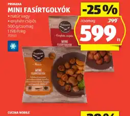 ALDI Primana Mini Fasírtgolyk ajánlat