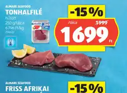 ALDI Almare Seafood Tonhalfilé ajánlat