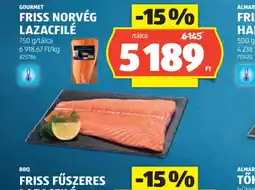 ALDI Friss Norvég Lazacfilé ajánlat
