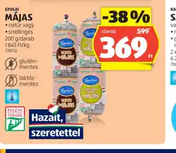 ALDI Gyulai Májas ajánlat