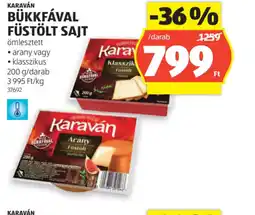 ALDI Karaván Bükkfával Füstölt Sajt ajánlat