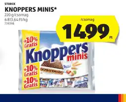 ALDI Storck Knoppers Minis ajánlat