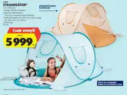 ALDI Crane Strandsátor ajánlat