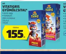 Vita Tigris Gyümölcsital