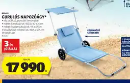 ALDI Belavi Guruls Napozágy ajánlat