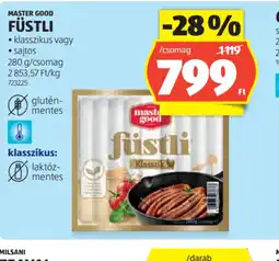 ALDI Master Good Füstli ajánlat