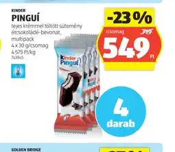 ALDI Kinder Pingui ajánlat