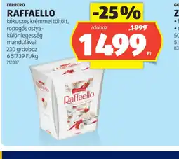 ALDI Ferrero Raffaello ajánlat