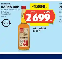 ALDI Silverstone Barna Rum ajánlat