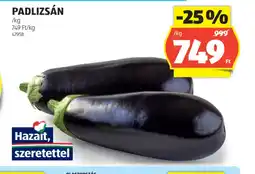 ALDI Padlizsán ajánlat