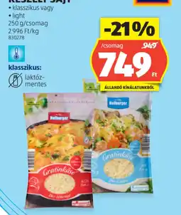 ALDI Hofburger Reszelt Sajt ajánlat