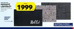 ALDI Home Creation Moshat Lábtörlő ajánlat