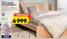 ALDI Novitesse Mako-szatén ágyneműhuzat ajánlat