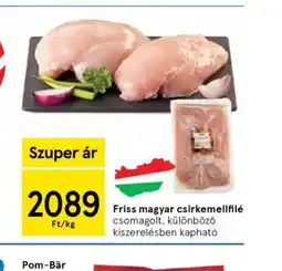 Tesco Friss magyar csirkemellfilé ajánlat