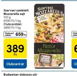 Tesco Starvasi szeletelt Mozzarella sajt ajánlat
