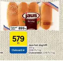 Jaus hot-dog kifli