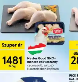 Tesco Master Good GMO-mentes csirkeszárny ajánlat