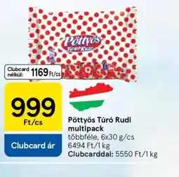 Tesco Pöttyös Túr Rudi multipack ajánlat