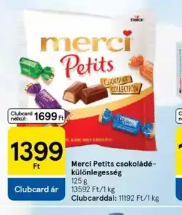 Tesco Merci Petits csokoládé-különlegesség ajánlat