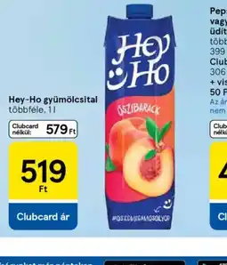 Tesco Hey-Ho gyümölcsital ajánlat