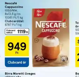 Tesco Nescafé Cappuccino ajánlat
