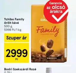 Tesco Tchibo Family őrölt kávé ajánlat