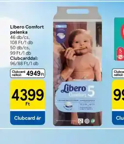 Tesco Libero Comfort pelenka ajánlat
