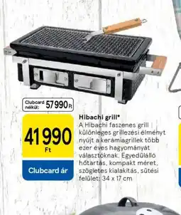 Tesco Hibachi grill ajánlat