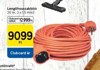 Tesco Lengőhosszabbít ajánlat