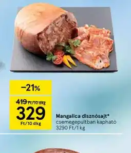 Tesco Mangalica disznsajt ajánlat