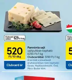 Tesco Pannnia sajt ajánlat