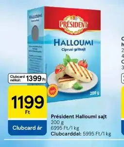 Tesco Président Halloumi sajt ajánlat