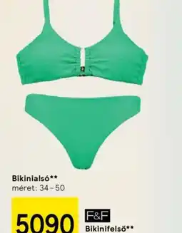 Tesco F&F Bikinifelső ajánlat