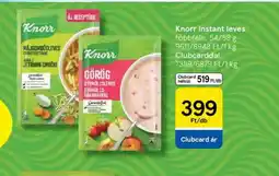 Tesco Knorr Instant Leves ajánlat
