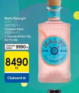 Tesco Malfy Rosa Gin ajánlat