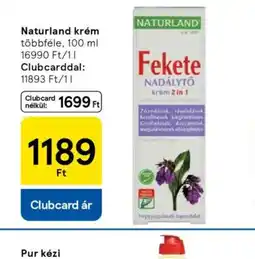 Tesco Naturland krém ajánlat