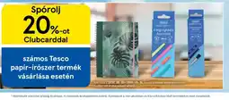 Tesco Tesco papír-íroszer termék ajánlat