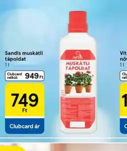 Sandis Muskátli tápoldat