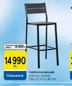 Tesco California bárszék ajánlat
