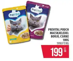 Coop PreVital Pouch Cat Food ajánlat