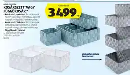 ALDI Kosárszett vagy függőkosár ajánlat
