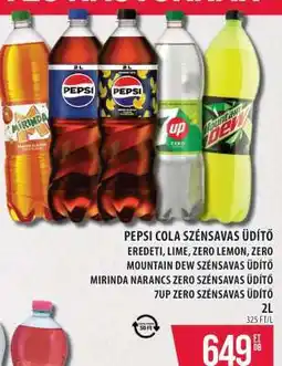 Coop Pepsi Cola, Mountain Dew, Mirinda, 7UP ajánlat