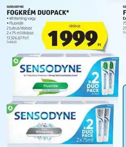 ALDI SENSODYNE FOGKRÉM DUOPACK ajánlat