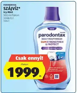ALDI Parodontax Szájvíz Icy Mint ajánlat