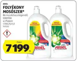 ALDI ARIEL Folyékony mosószer ajánlat