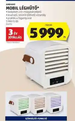 ALDI Ambiano Mobil Léghűtő ajánlat