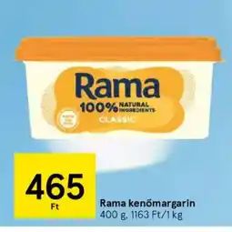 Tesco Rama kenőmargarin ajánlat