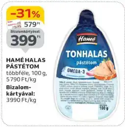Auchan Hamé halas pástétom ajánlat