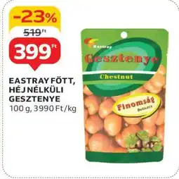 Auchan Eastray főtt, héj nélküli gesztenye ajánlat