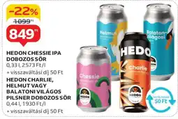 Auchan Hedon Chessie IPA Dobozos Sör ajánlat